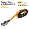 Cat Recover Strap - 20 Feet x 2 Inches with Shackle Hook(5000/15000) 240029